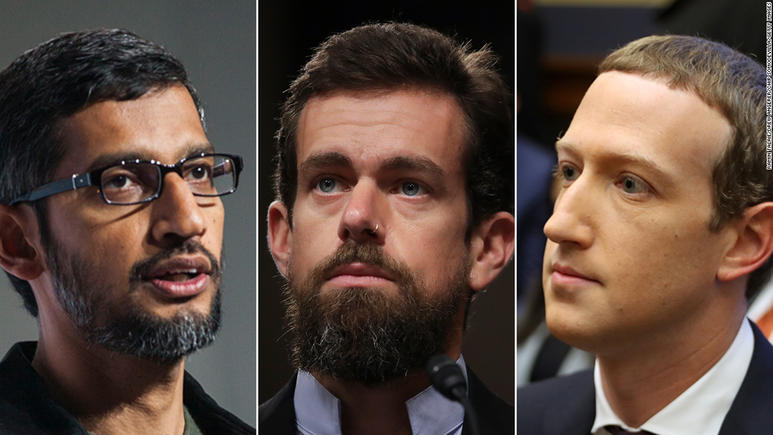 Republicans accuse Twitter and Facebook of political bias at Senate hearing; Company CEOs hide behind action against ‘election disinformation’