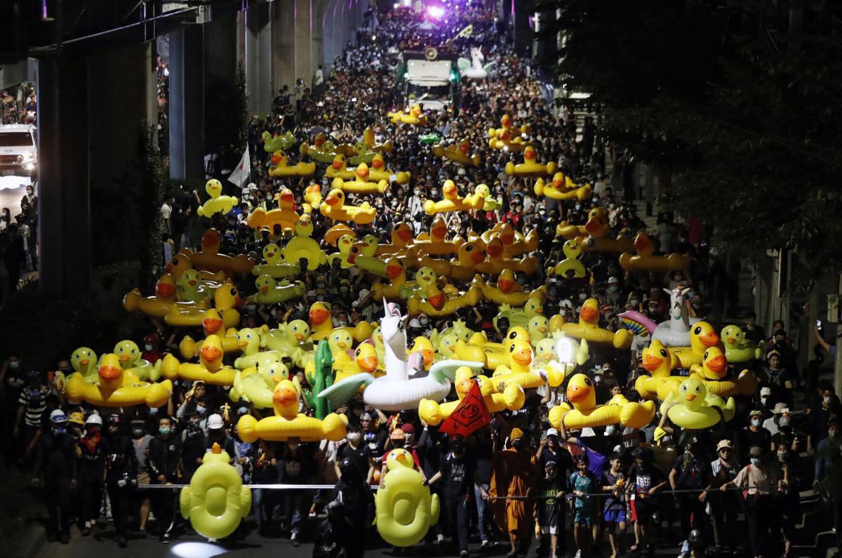 Thailand Protests –  What are the demands of the dissenters and why has the Yellow Rubber duck become their mascot?