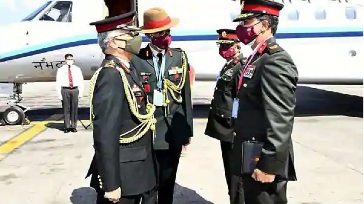 Army Chief arrives in Nepal on a crucial 3-day visit