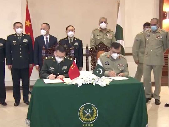 Pakistan signs MoU with China to enhance ‘defence ties’