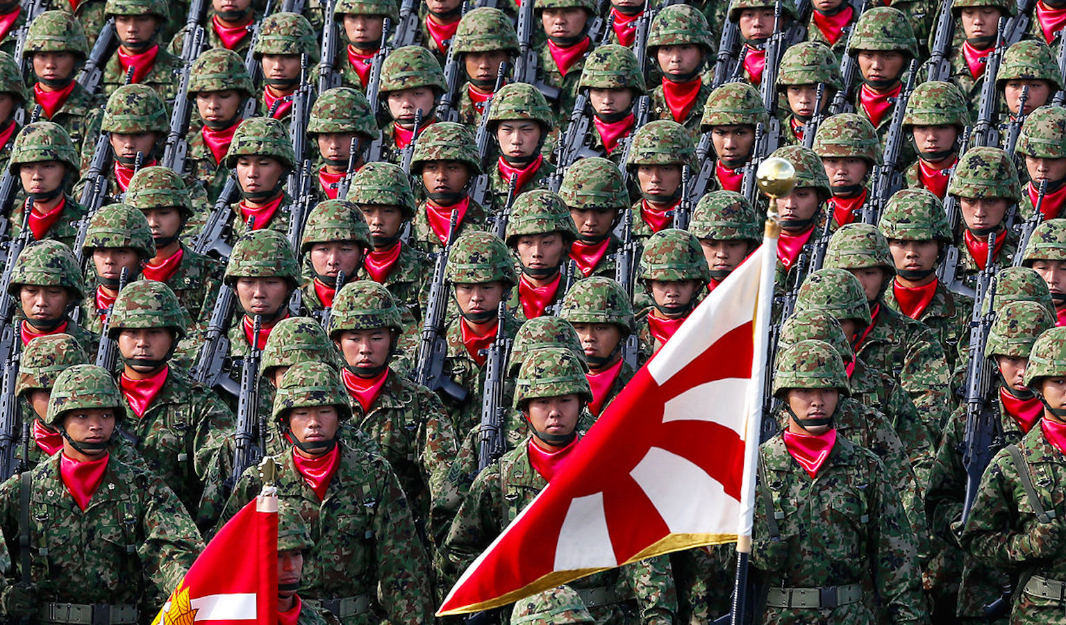 Japan to counter China's growing military power, sets record 52