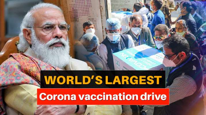 #LargestVaccineDrive World’s largest COVID19 vaccination drive rolls out in India; 60% of world’s children to get Made-in-India life-saving vaccines