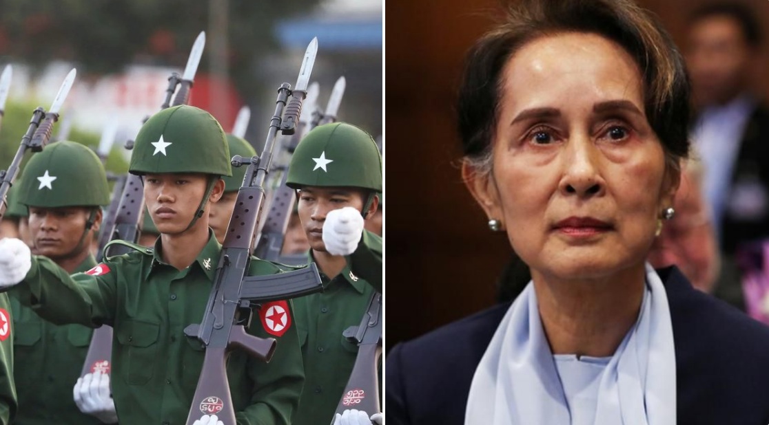 Military Coup In Myanmar Aung San Suu Kyi And Other Senior Politicians