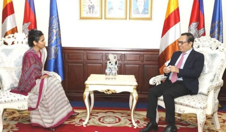 Cambodia, India to boost bilateral collaboration