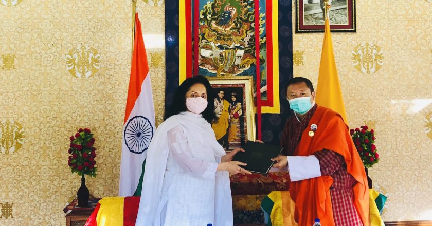 India and Bhutan sign MoU for cooperation on climate change, waste management and related areas