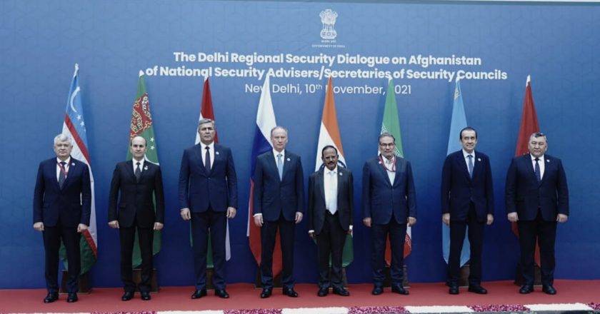 Delhi Regional Security Dialogue on Afghanistan reviews the security situation in the region
