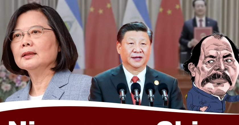Why did Nicaragua side with China against Taiwan?