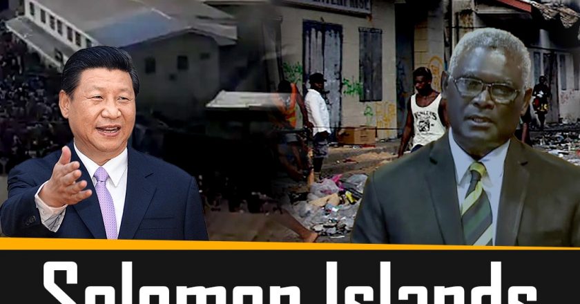 Civil unrest in the Solomon Islands: China to blame?