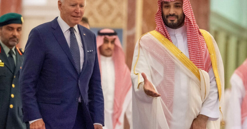 The United States will never leave the Middle East, Biden told Arab leaders