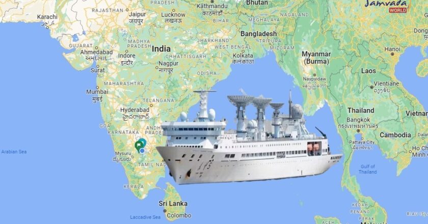 Chinese ‘Spy Ship’ at  Hambantota – A Security Nightmare for India & South Asia