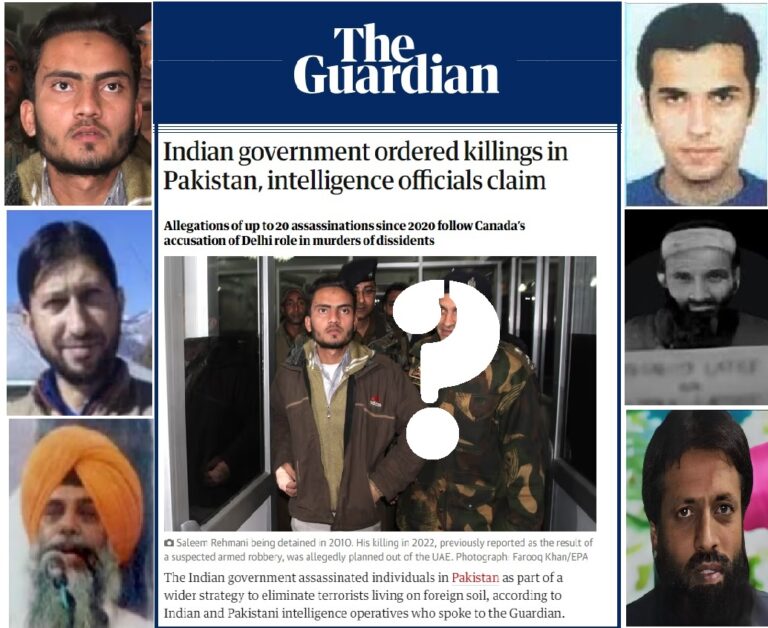 The Unending Game – Decoding the Guardian’s Report on Killings of Terrorists in Pakistan 