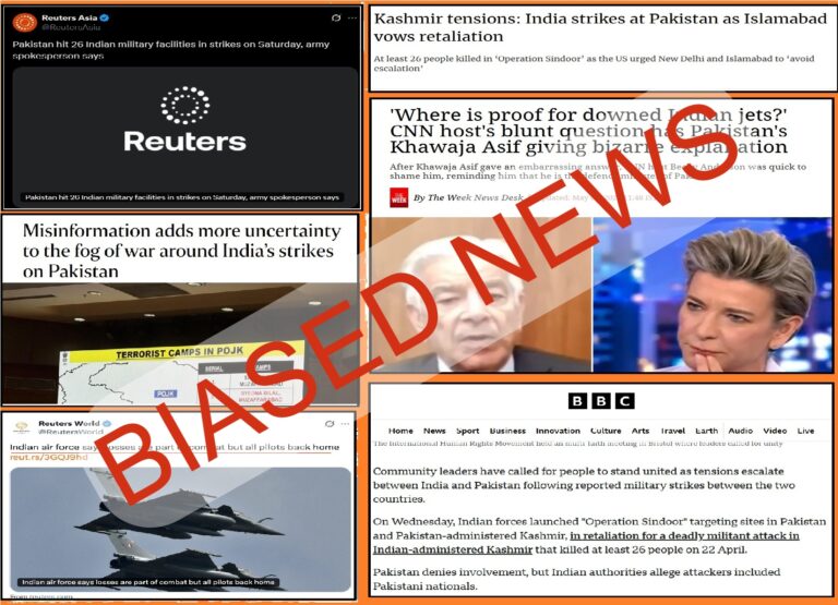 Operation Sindoor and the Media War: Global Bias, Propaganda and Defending National Sovereignty