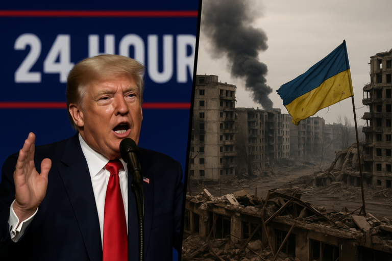Between Bluster and Blame: Trump’s Unrealised Promise to Stop the War in Ukraine