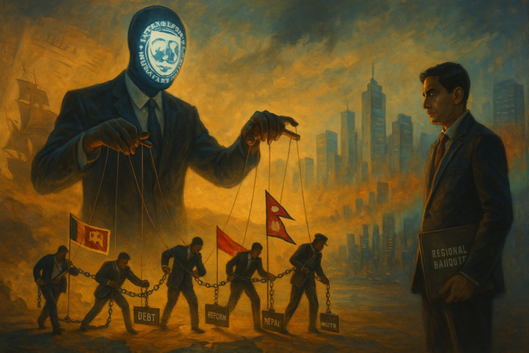 IMF as the New East India Company: Debt Traps, Political Control and India’s Dilemma on Regional Bailouts