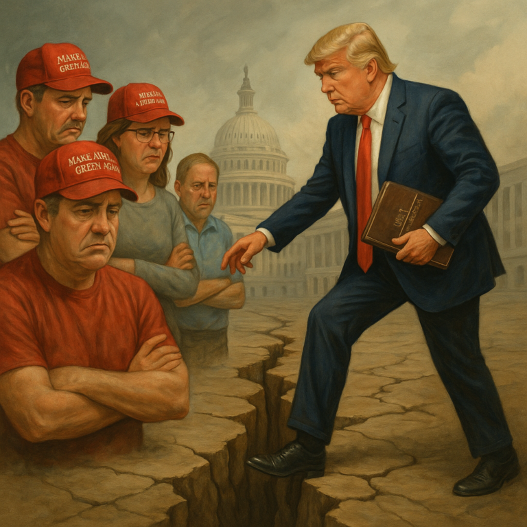 Fractures in the MAGA Sphere: How Ideological Splits Are Undermining Trump’s Political Strength