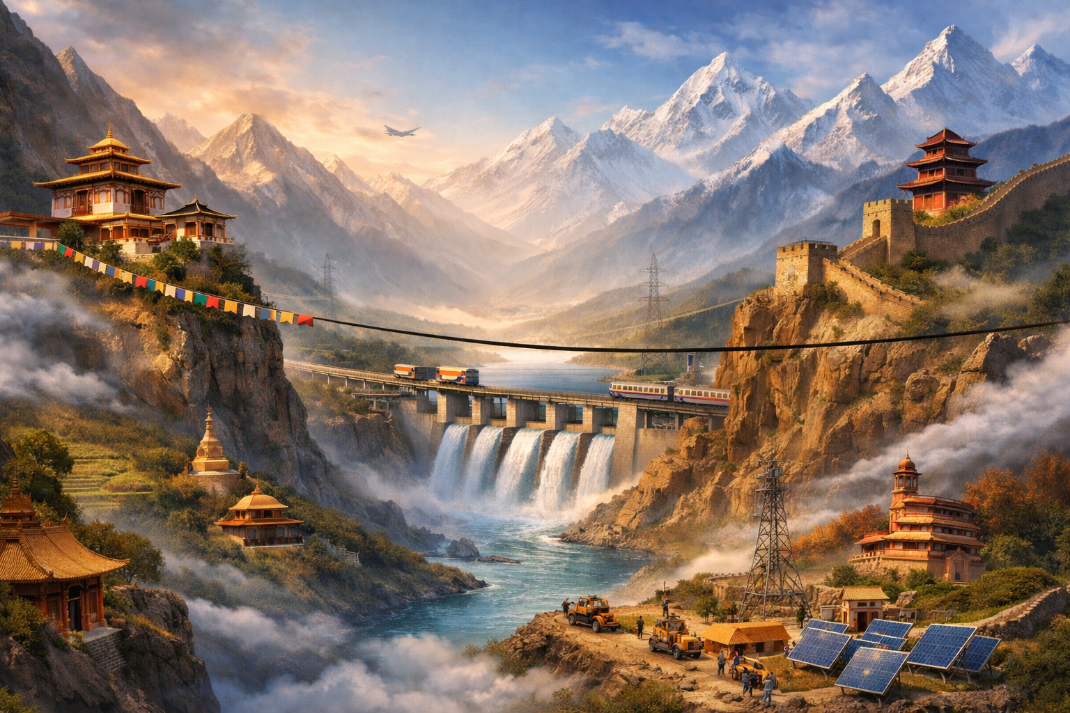 The Himalayan Tightrope: Countering Third-Party Influence through Integrated Development and Connectivity